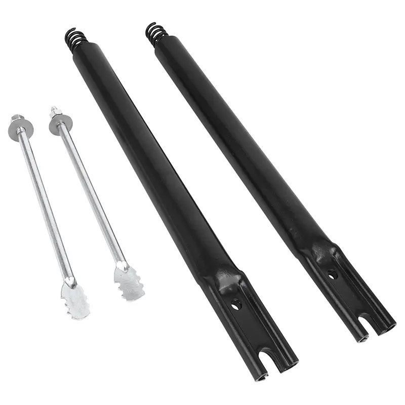 Fourreau de fourche cyclo adaptable Peugeot 103 MVL Vogue noir (paire)
