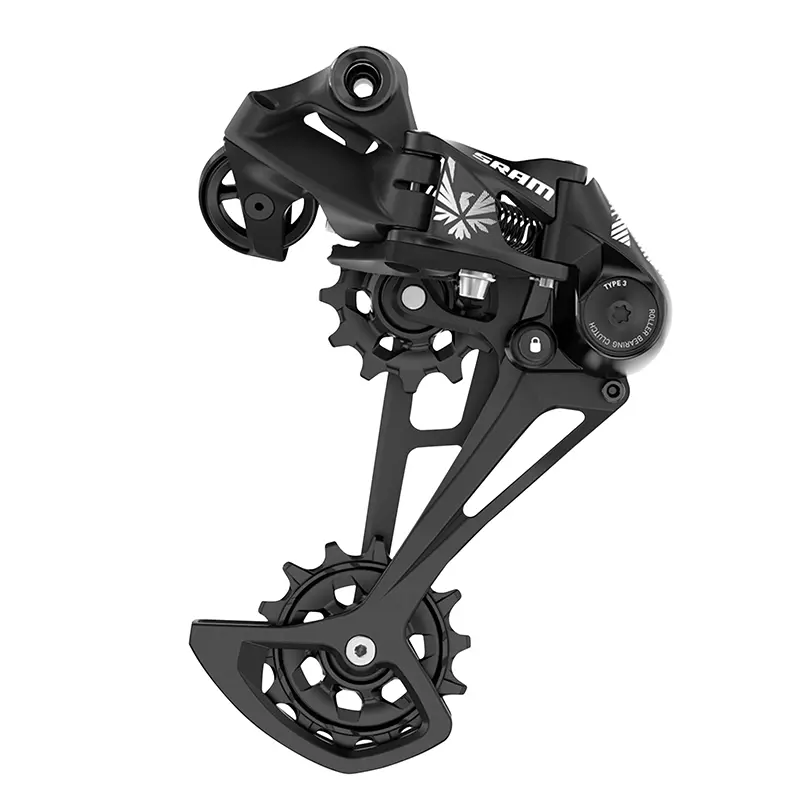 درّاج خلفي للدراجات الجبلية SRAM NX Eagle 12V أسود ذو ذراع طويل لأقصى ترس 50 سن