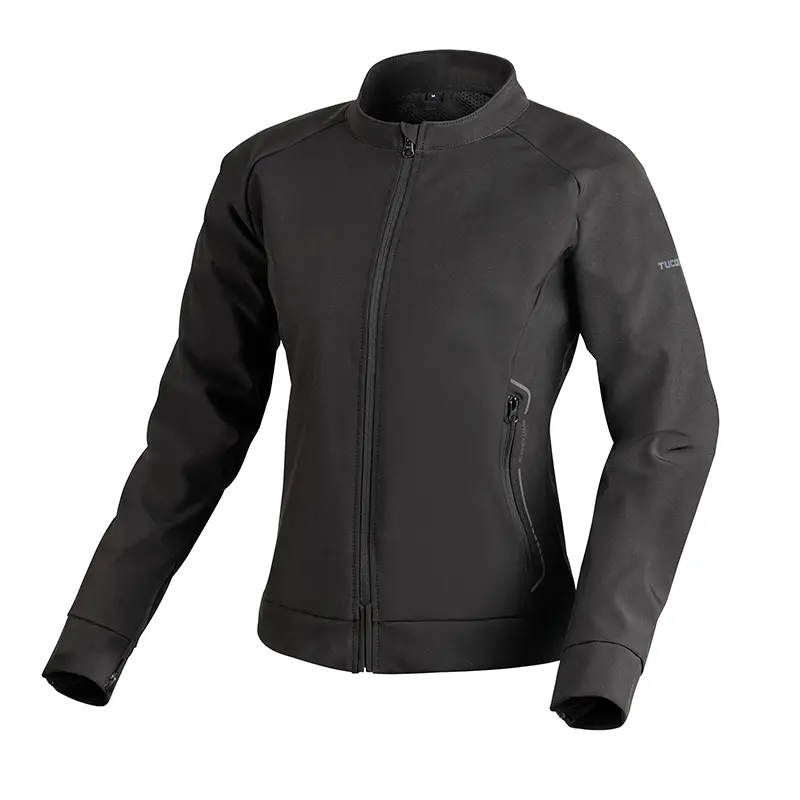Tucano Urbano Easyshell Windscud Damen-Windjacke Frühling-Sommer schwarz Größe M CE-zertifiziert Klasse A (gemäß Richtlinie EN17092)