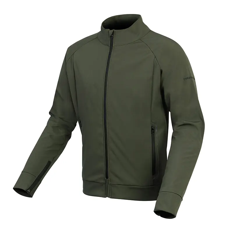 Tucano Urbano Easyshell Windscud heren windjack voorjaar-zomer winddicht kaki groen maat XL CE-gecertificeerd klasse A EN17092