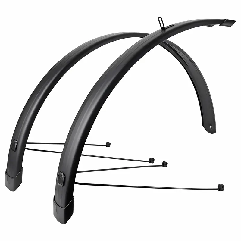 Garde-boue City-VTC 28'' Eurofender Tempo Square 58 mm noir mat (paire)