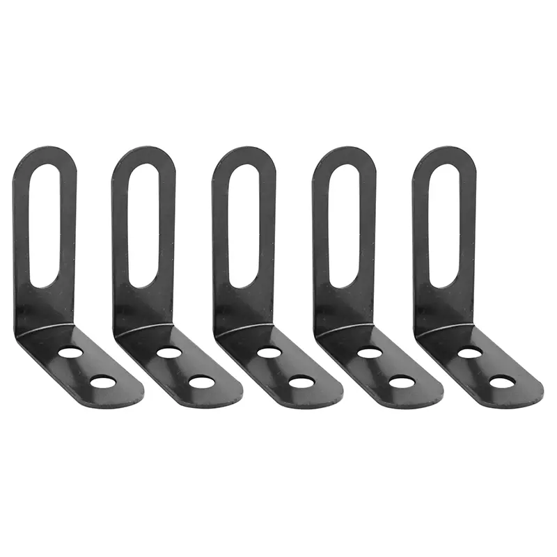 스테인리스 스틸 유로펜더 머드가드 고정 브래킷 40mm 블랙 (5개 세트)