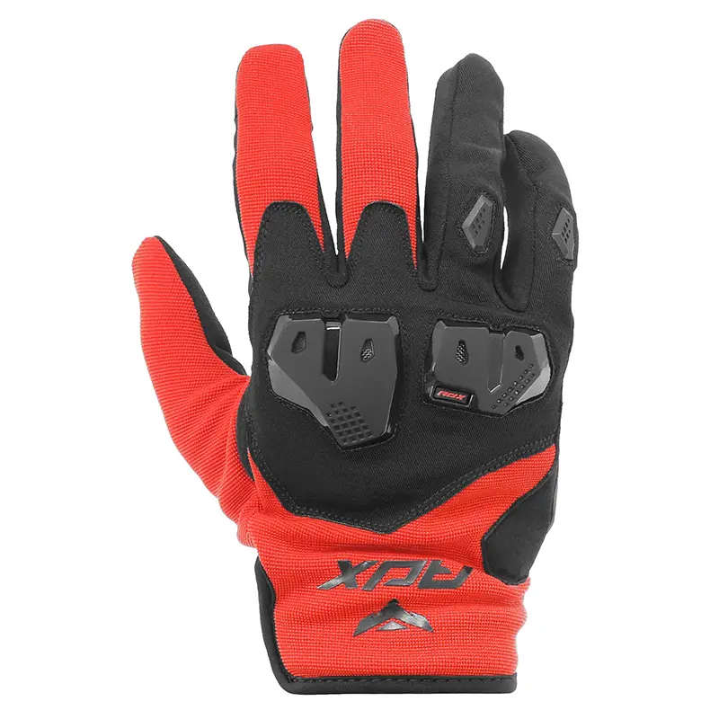 Cross-Handschuhe ADX Vegas schwarz-rot T10 (L) zugelassen EN 13594:2015 — Ansicht 2