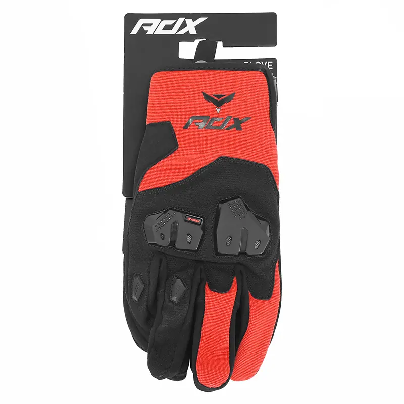 Cross-Handschuhe ADX Vegas schwarz-rot T10 (L) zugelassen EN 13594:2015 — Ansicht 7