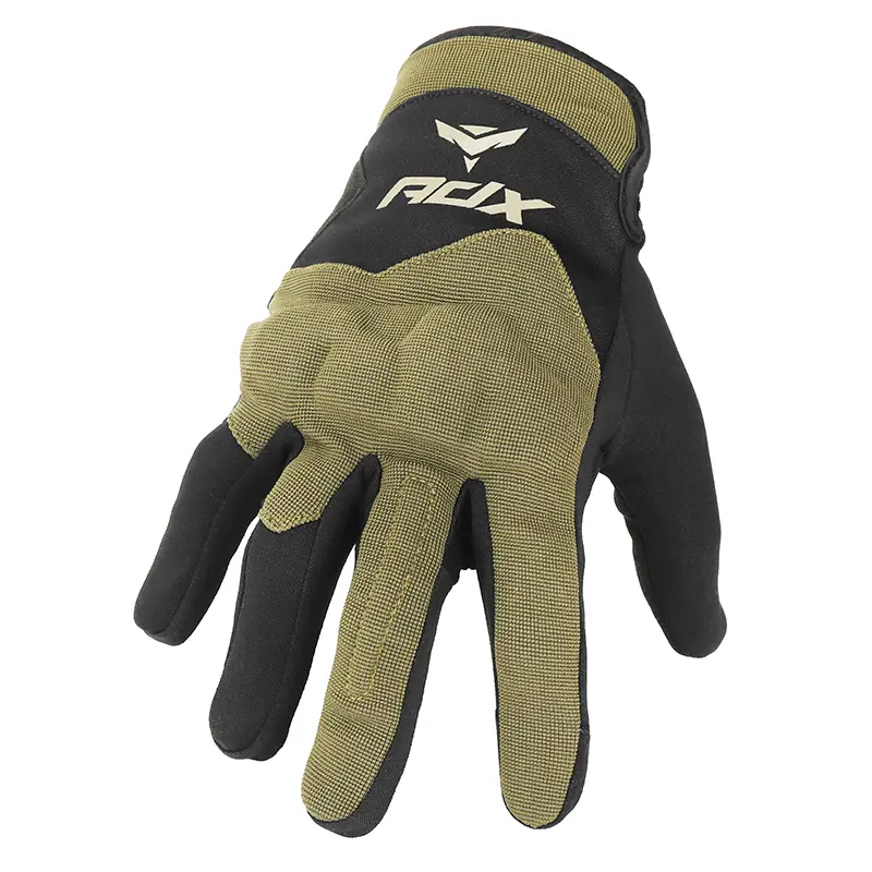 Handschuhe ADX All Season Street schwarz-khaki Größe 8 (S) geprüft nach EN 13594:2015