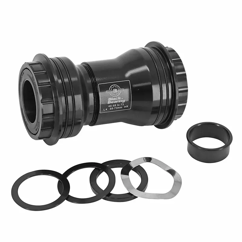 Black Bearing Cuvette intégrée boîtier VTT-route à emboîter PF30 roulement céramique 68-73 mm diamètre 46 pour axe 24 et 24-22 mm adaptateur GXP