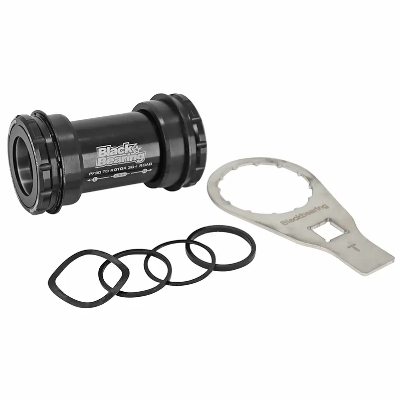 Cuvette intégrée boîtier VTT-Route à emboîter PF30 Black Bearing roulement céramique 68-73 mm diam 46 pour axe 30 mm
