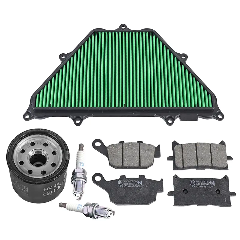 Kit entretien maxiscooter Honda 750 X-ADV 2017-2020 plaquettes organiques pack 6 pièces Sélection P2R