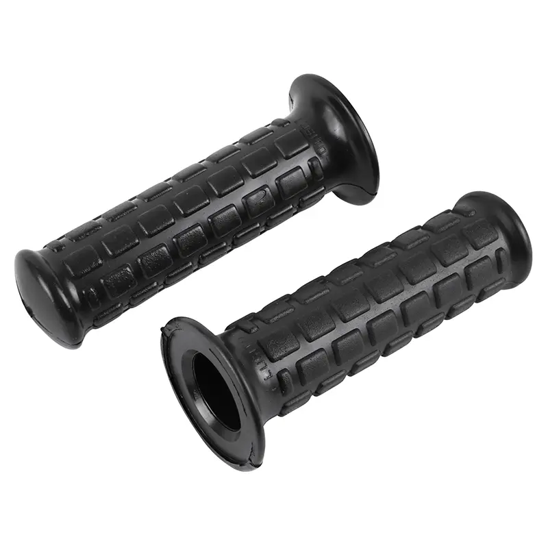 Revêtement de poignée adaptable cyclo noir pavé diamètre 22-24 mm longueur 115 mm paire Sélection P2R