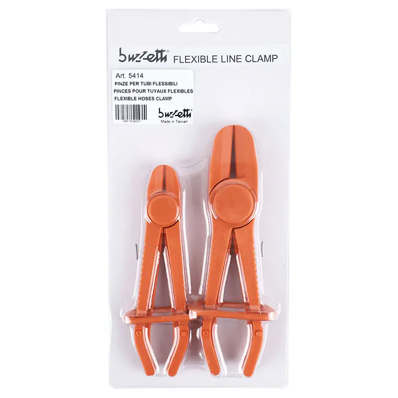 Yakıt ve soğutma hortumu kelepçeleme pensesi naylon çap 155 ve 185 mm (çift) Buzzetti — 5. görünüm