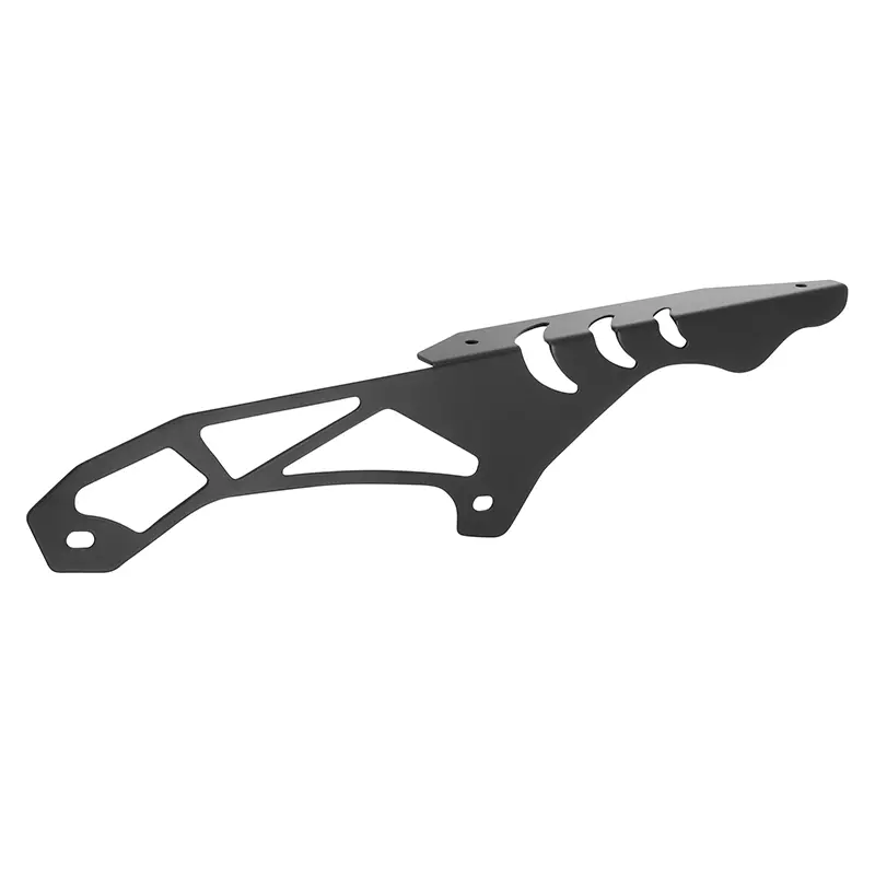 Protège-chaîne 50 adaptable Derbi Senda DRD / Aprilia RX / Gilera RCR SMT aluminium noir P2R