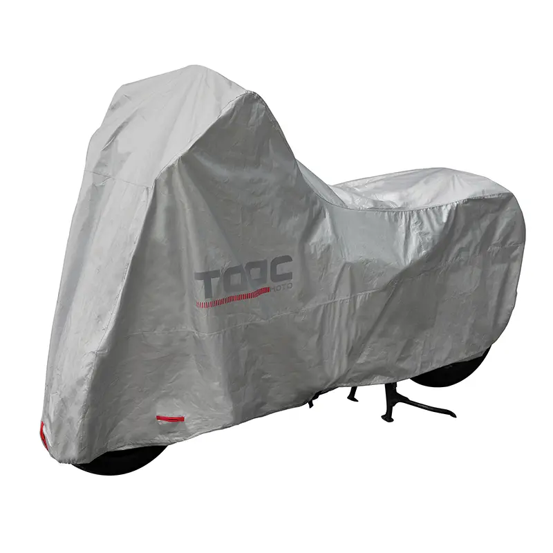 Housse de protection moto TAAC Start polyester hydrofuge taille L gris (219x90x127cm)