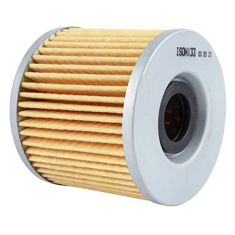 Filtre a huile moto adaptable suzuki GS 650, GS 750, GS 850, GS 1000, GS 1100 (72X64MM) (equivalent HF133) -Ison 133