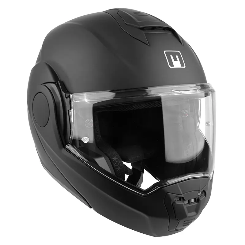 Modularhelm MPH Artra Flip Back 180° Doppelvisier uni mattschwarz M (ECE 22.06)