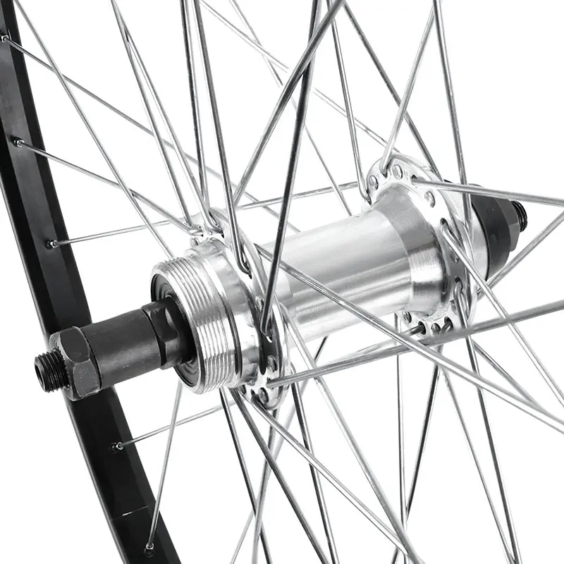 Trekkingrad-Hinterrad 700 - 28" Aluminium Nabe Freilauf 7-6-5V 36 Speichen Felge 21C VELOX — Ansicht 3