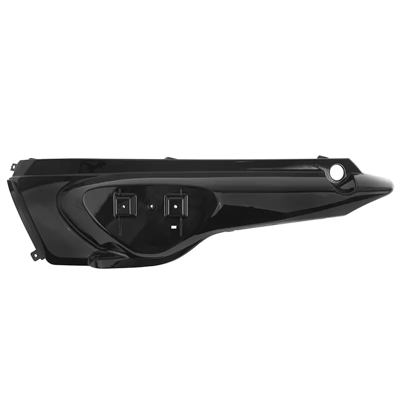 Anpassbare Heckverkleidung MBK 50 Stunt / Yamaha 50 Slider hochglanzschwarz P2R (Paar) — Ansicht 5