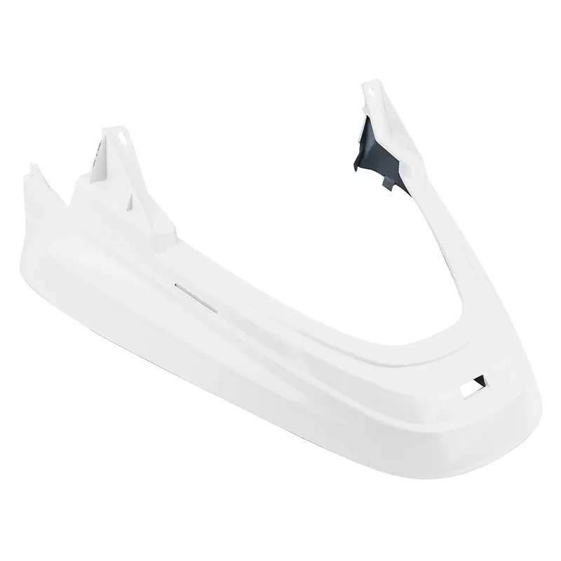 Spoiler tablier avant scooter adaptable MBK 50 Booster 1999-2003 Yamaha 50 BWS 1999-2003 blanc brillant P2R