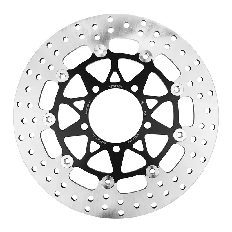 Disque de frein adaptable triumph 675 street triple r 2013+2018 av, 765 street triple r 2017+2023 av, 1200 scrambler XC 2019+ av (ext 310MM - int 82.3MM - 5 trous) (DF5349EFC) -Newfren