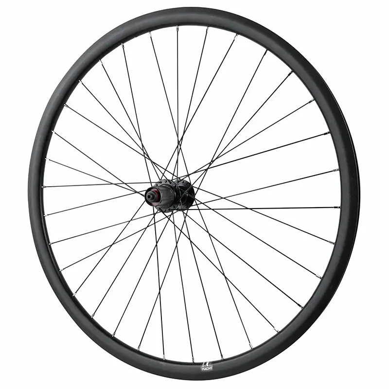 Roue gravel - route disque blocage 700 pulse 19 double paroi arriere cassette 11-10-9V moyeu Velox road centerlock tubeless ready noir jante 19C 32 rayons -poids max 130 KG