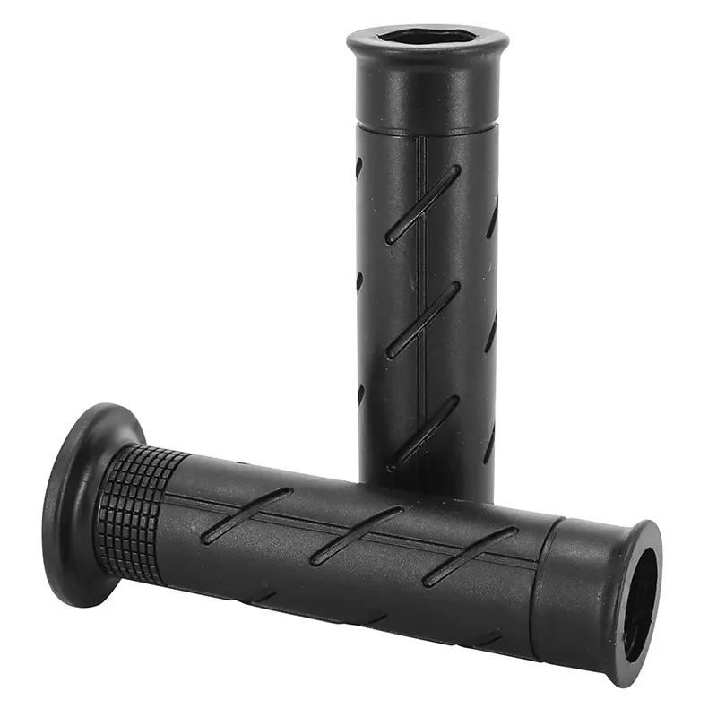 Revêtement de poignée Progrip moto on road 700 simple densité noir open end 125 mm (paire)