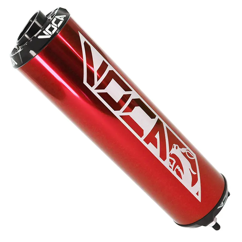 Silencieux 50 à boîte Voca Bestia RD30400 rouge pour Rookie chromé