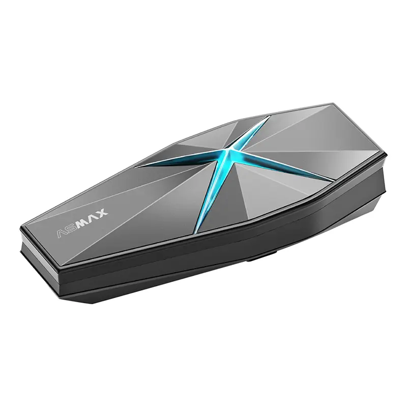 인터콤 Asmax F1 plus 블루투스 5.3 최대 10명 사용 가능 - 3KM 라이더 간 통신거리 및 15KM 메쉬 기술 통신거리, 배터리 1250MAH - 제트, 풀페이스, 기타 헬멧 호환