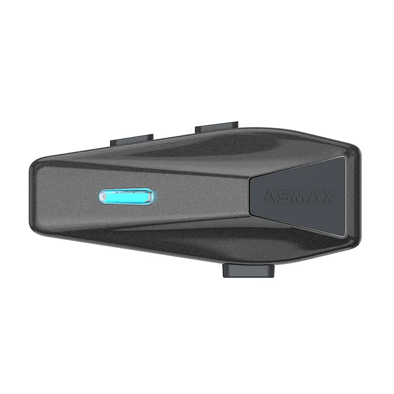 Intercom Asmax S2 bluetooth 5.4 op til 8 brugere - 3KM rækkevidde pilot til pilot og 15KM rækkevidde technology mesh kompatibel jet, integral, og andre — 2. billede
