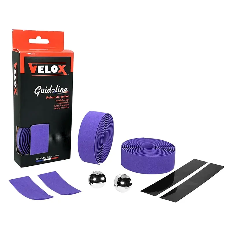 Ruban de guidon Velox maxi cork violet