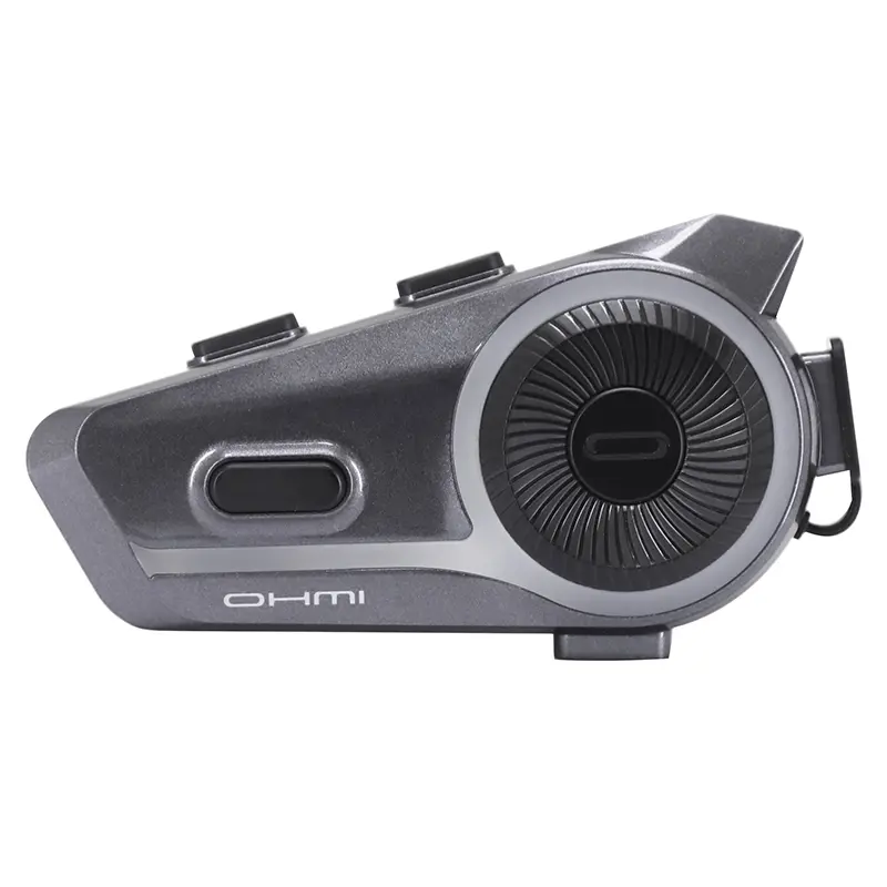 Asmax Ohmi D9 Bluetooth 5.4 grey intercom - 6 users 2 km — view 2