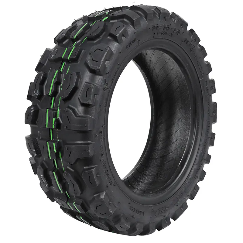 Pneu trottinette électrique tubeless CST 90/65-6.5 cross noir