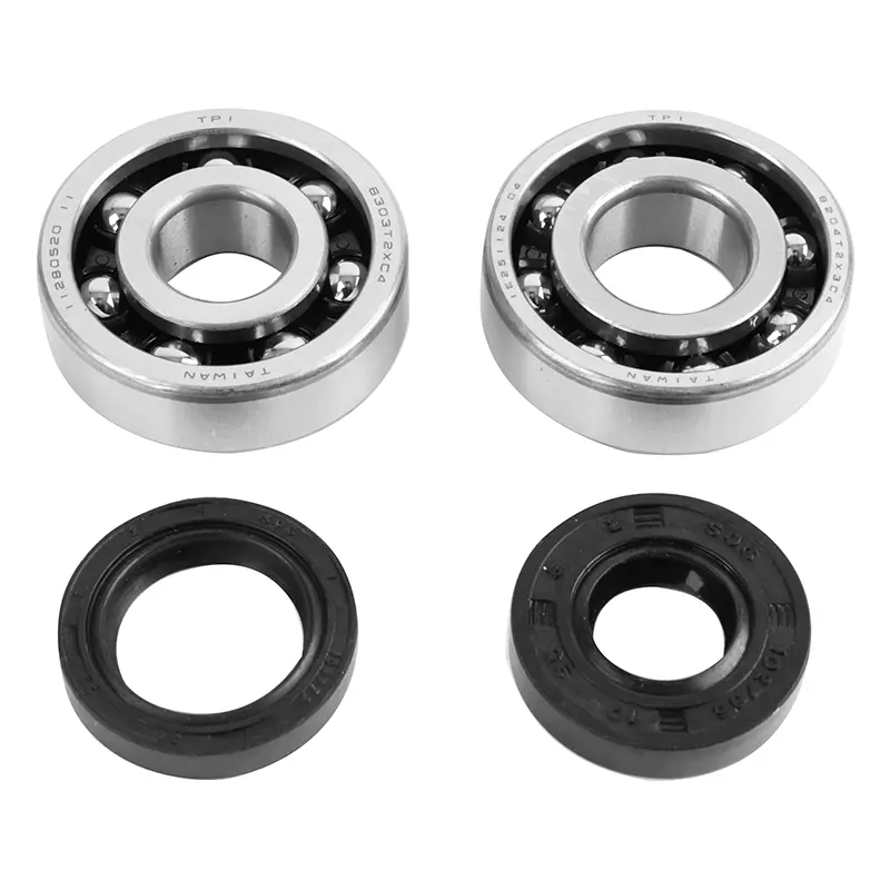 Kurbelwellenlager + Dichtung 50 A Gehäuse P2R passend für Minarelli 50 AM6 MBK 50 X-Power Yamaha 50 TZR Rieju 50 MRT Beta 50 RR