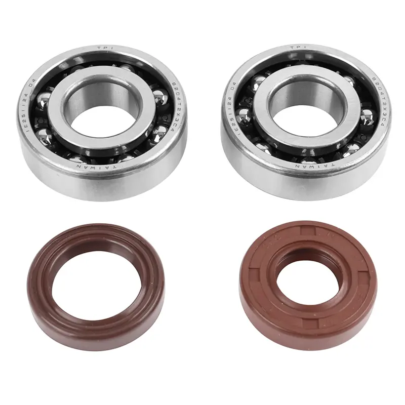 Lagersatz TPI 6204 TVH C4 + Viton Wellendichtringe Minarelli AM6 50 cc — Ansicht 2