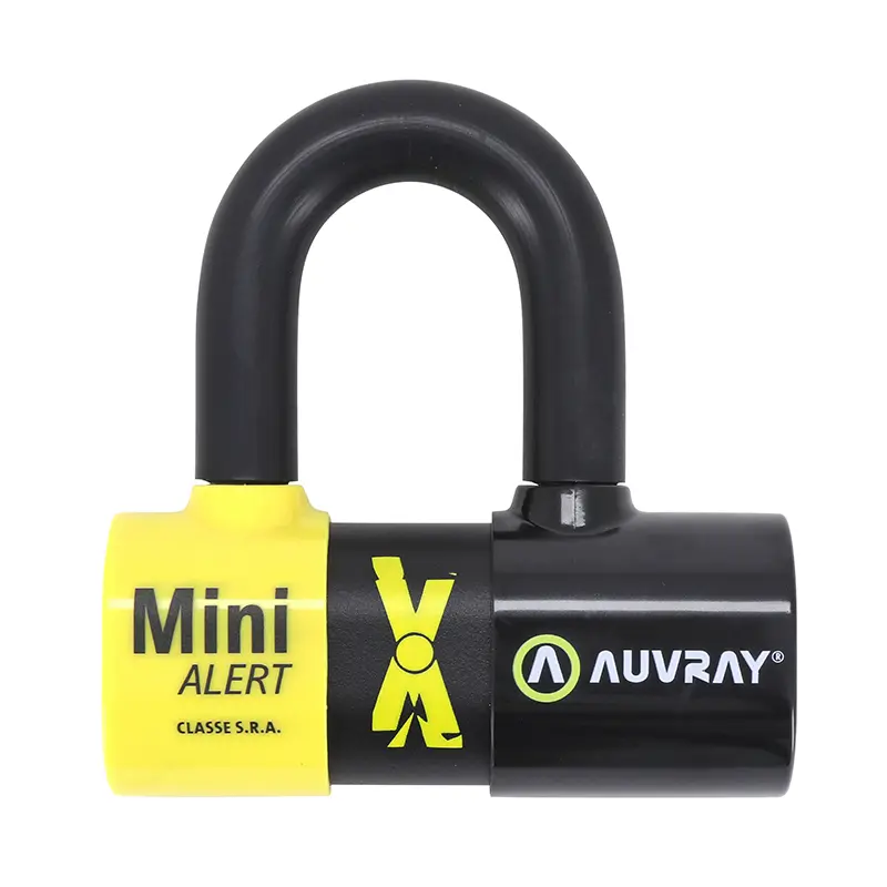 Kettenschloss Auvray Xtrem 1.00 m Kettenglied Ø 13.5 mm mit U Xtrem mini alert 44x66 mm Ø 16 mm akustischer Alarm 120 dB Klasse SRA Kette + U — Ansicht 4