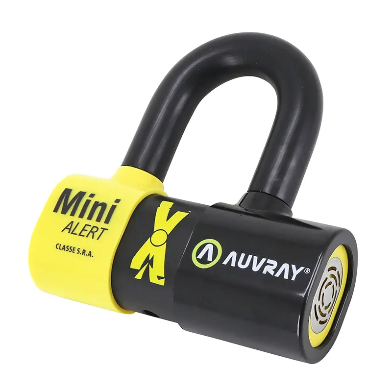 Kettenschloss Auvray Xtrem 1.00 m Kettenglied Ø 13.5 mm mit U Xtrem mini alert 44x66 mm Ø 16 mm akustischer Alarm 120 dB Klasse SRA Kette + U — Ansicht 5