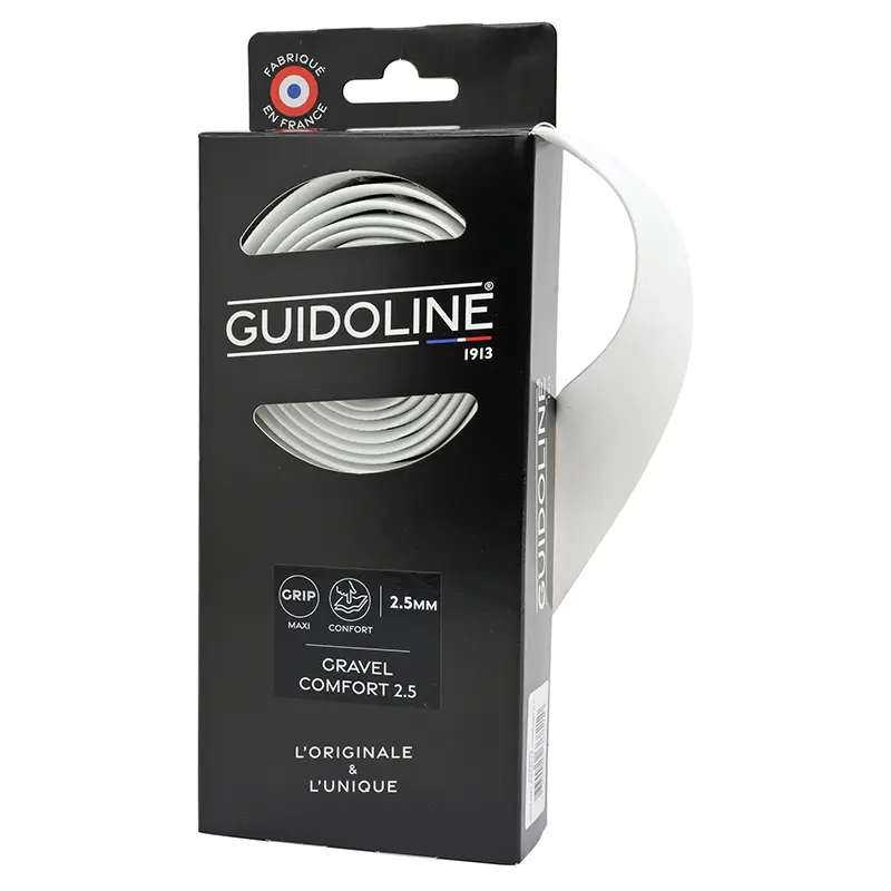 Ruban de guidon VELOX Gravel Comfort 2,5 mm blanc