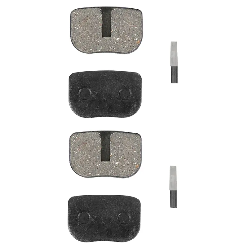 Plaquettes de frein pour trottinette (résine) - Compatibles Brigmonton, Dualtron, Joyor, Kaabo, Kugoo, Ovex, Skateflash, TNE, Vsett, Zero (2 paires)