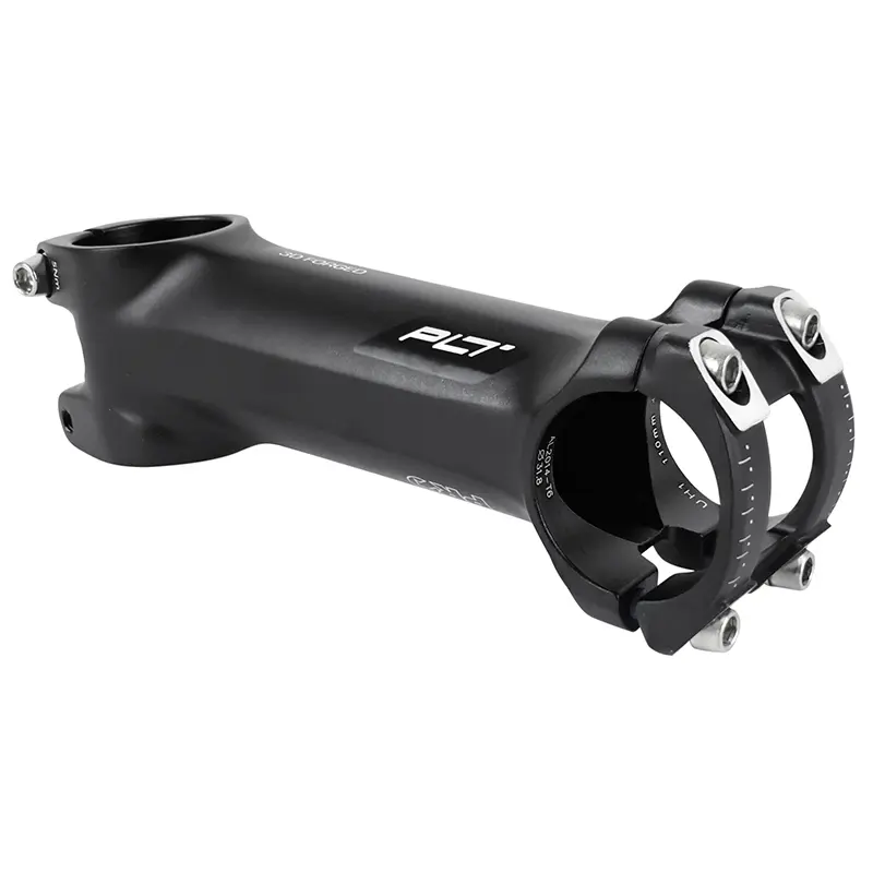 Potence route Pro PLT aluminium noir réversible 31,8 ±10° L110 mm