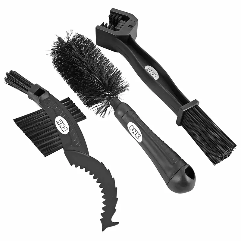 Kit 3 brosses de nettoyage vélo nylon Sélection P2R