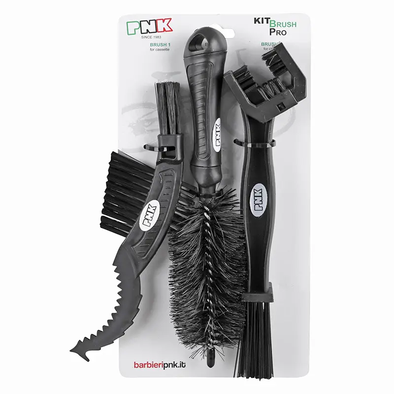 Set 3 Fahrrad-Reinigungsbürsten Nylon Auswahl P2R — Ansicht 6