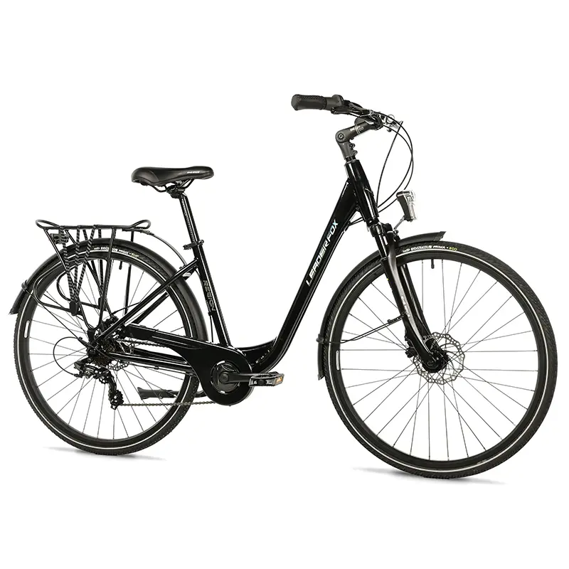 Citybike Leader Fox Region 2025 unisex schwarz 28 Zoll 7G Alurahmen 17 Zoll