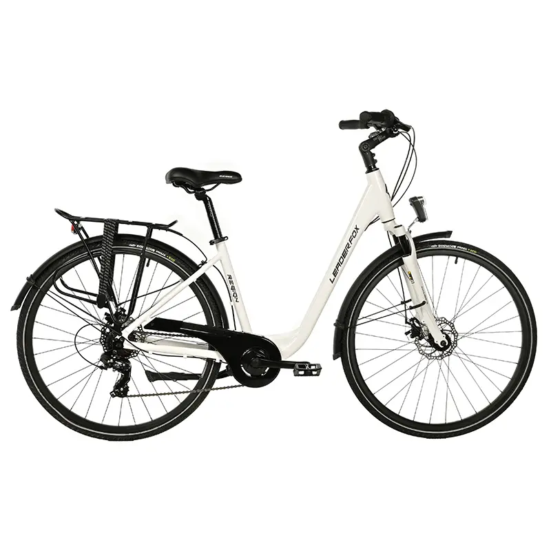 Muskelkraft-Fahrrad Citybike 28" Leader Fox Region 2025 unisex weiß 7Gang Alu-Rahmen 19 Zoll — Ansicht 2