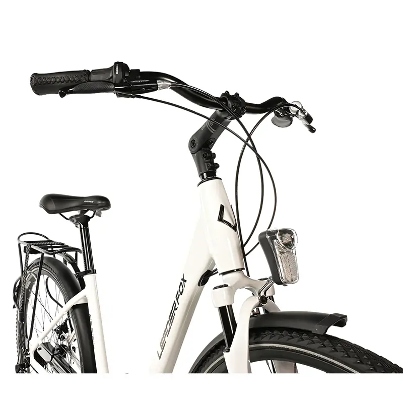 Muskelkraft-Fahrrad Citybike 28" Leader Fox Region 2025 unisex weiß 7Gang Alu-Rahmen 19 Zoll — Ansicht 3