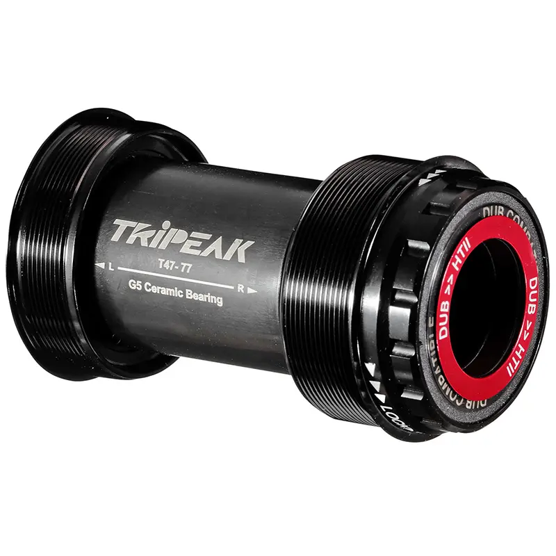 Cuvette intégrée boîtier fileté route Tripeak 3EN1 céramique 77,5 mm T47 mm axe 24/28,99/30 mm