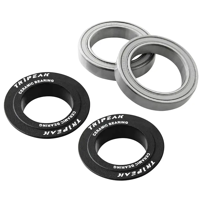 Integriertes Tretlagergehäuse Road zum Einpressen Pressfit Tripeak Keramik 90-95 mm Durchmesser 37 für Achse 24 mm