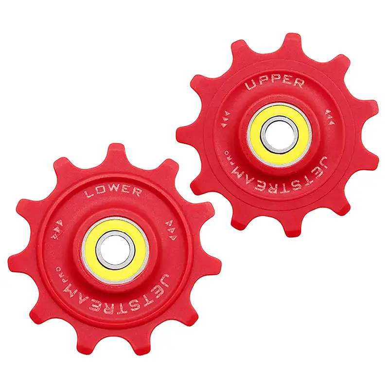 بكرة دريللور طريق Tripeak 11-11 سن سيراميك 12V Shimano Dura-Ace R9200 / Ultegra R8100 / 105 R7100 أحمر (علبة من 2)