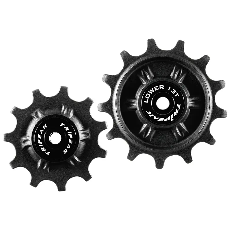 Galet derailleur gravel-vtt Tripeak 11-13 dents ceramique 11V. shimano GRX-XT (GRX810 - 815 - XTM8000) noir (blister de 2)
