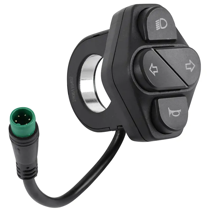 Commande Comodo éclairage clignotant avertisseur sonore pour trottinette Kukirin G2 Master Smartgyro Ryder - Sélection P2R — Contacteurs