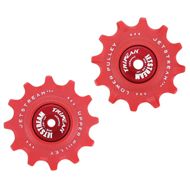 Tripeak 12-12 세라믹 톱 로드 디레일러 풀리 SRAM eTap AXS 레드 (2개 블리스터 팩)