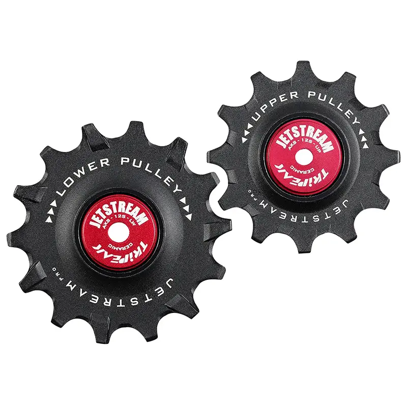 Galet dérailleur route Tripeak 12-14 dents céramique 12V SRAM eTap AXS noir (blister de 2)