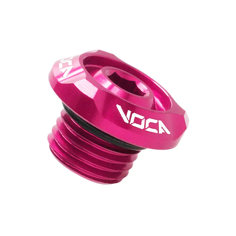 Ölverschluss Voca Racing Aluminium CNC M14x1,50 pink